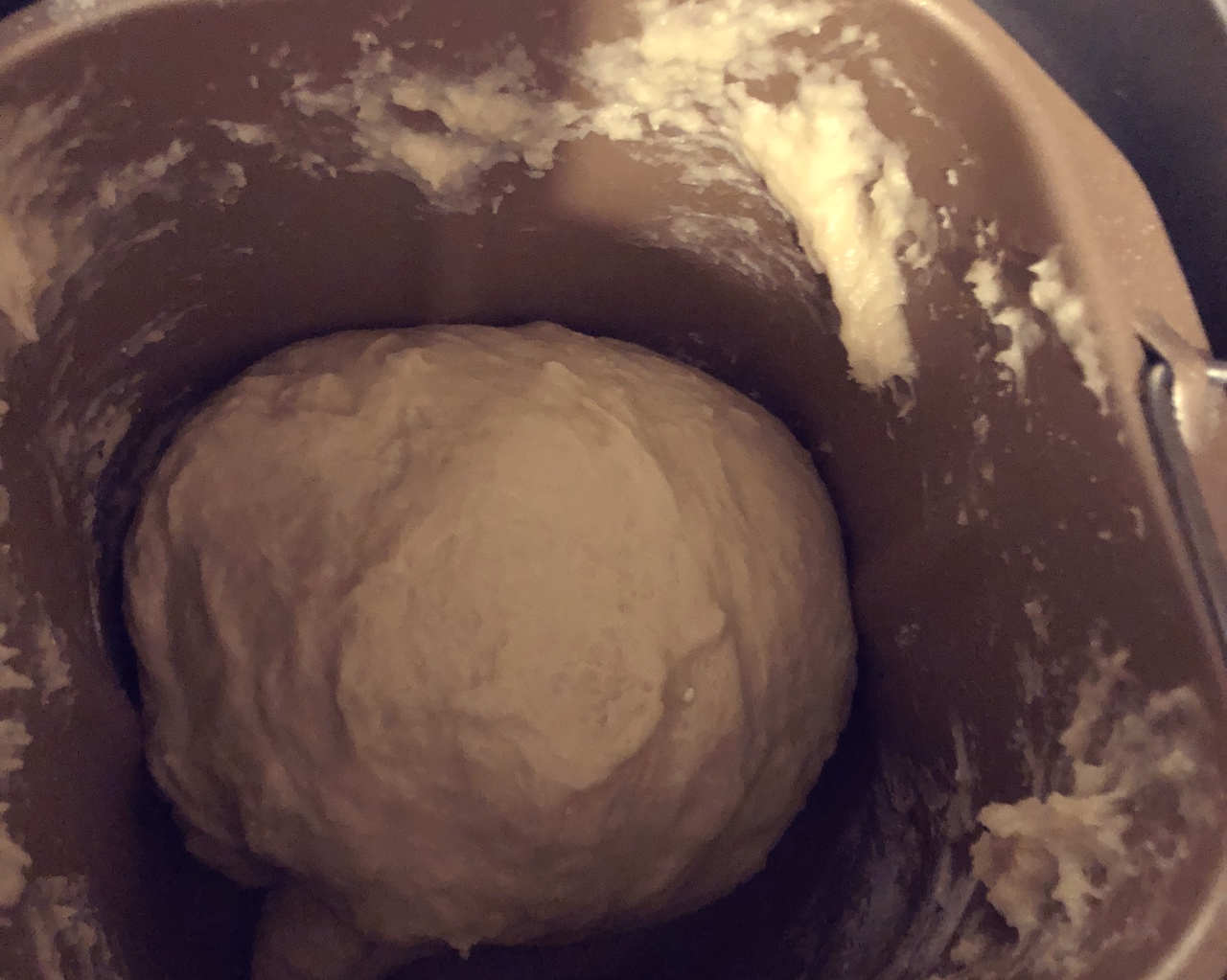 面包机版火腿芝麻包的做法 步骤1