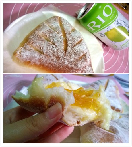 优雅蓝莓牛奶面包