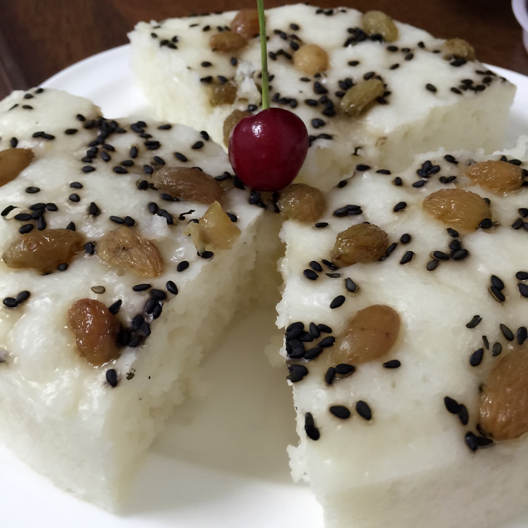 被爱的美味人生做的大米糕