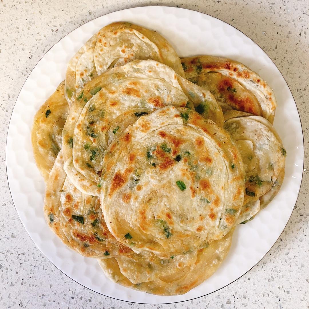 饺子皮葱油饼