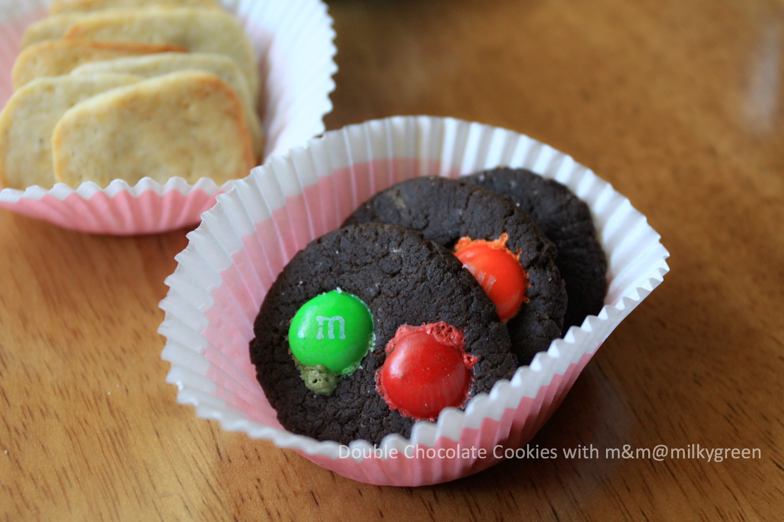 免烤箱·微波炉M&M巧克力豆饼干