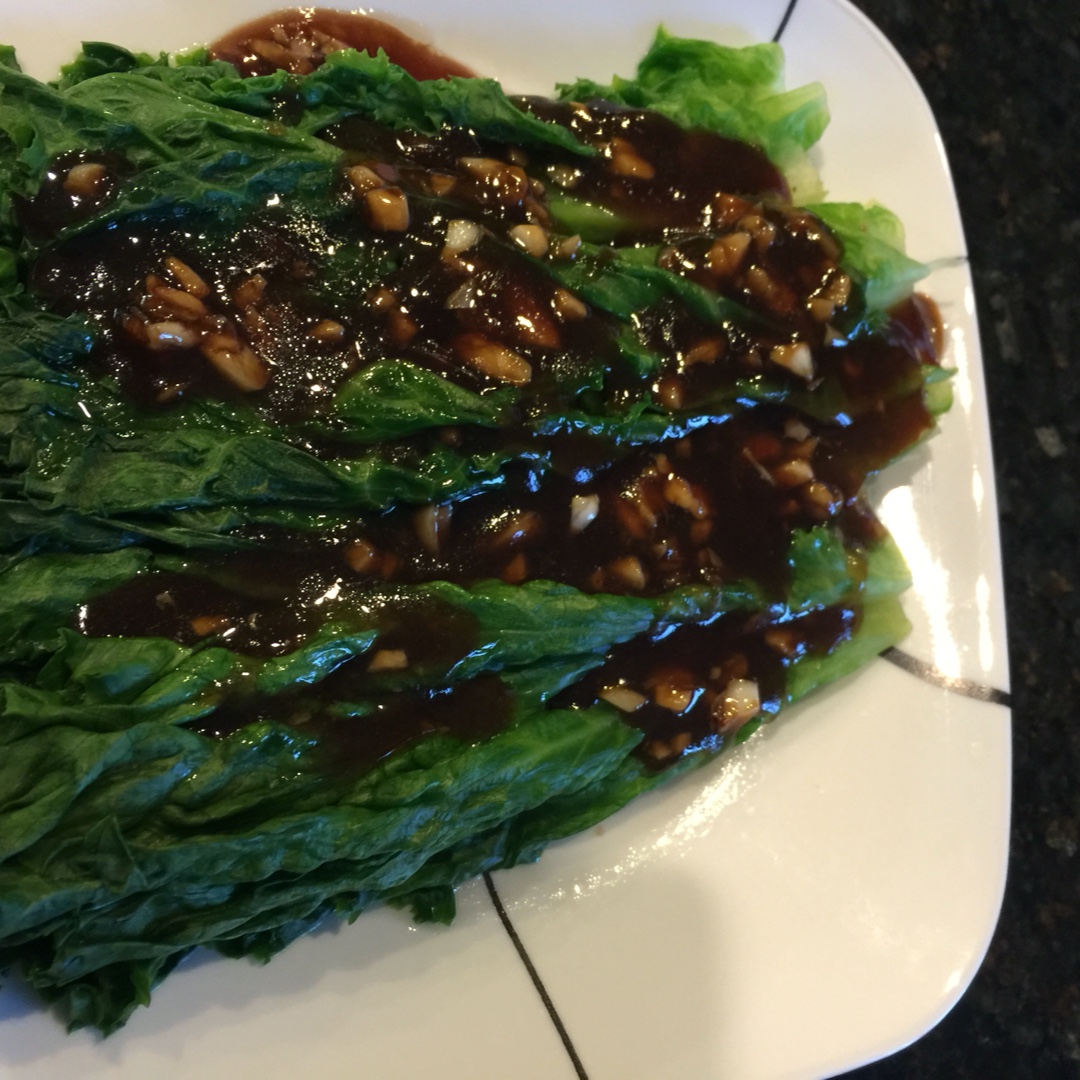 家常菜 蚝油生菜