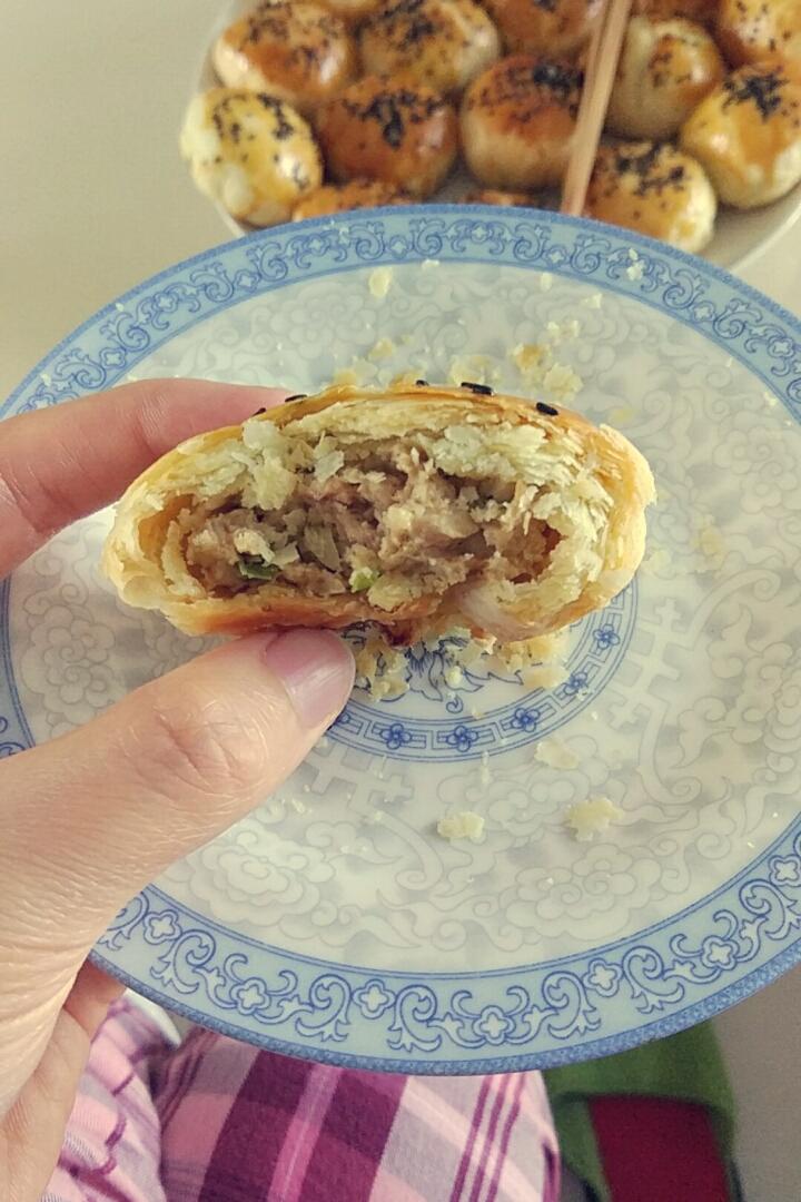 泳式鲜肉榨菜月饼