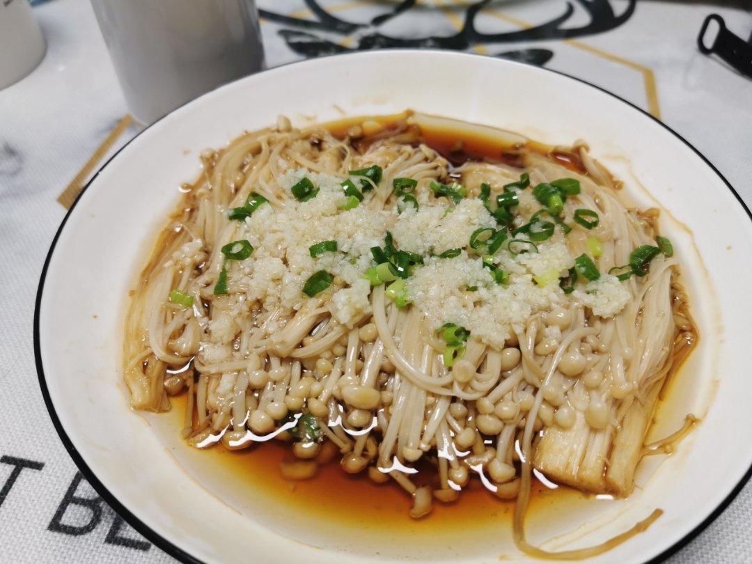 油泼金针菇