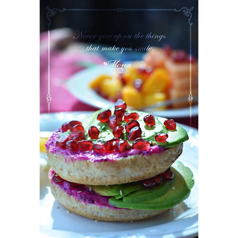 开放式三明治集体照