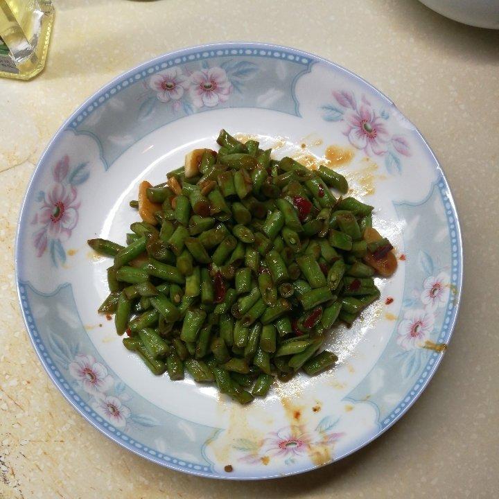 超下饭的豆瓣酱炒豇豆