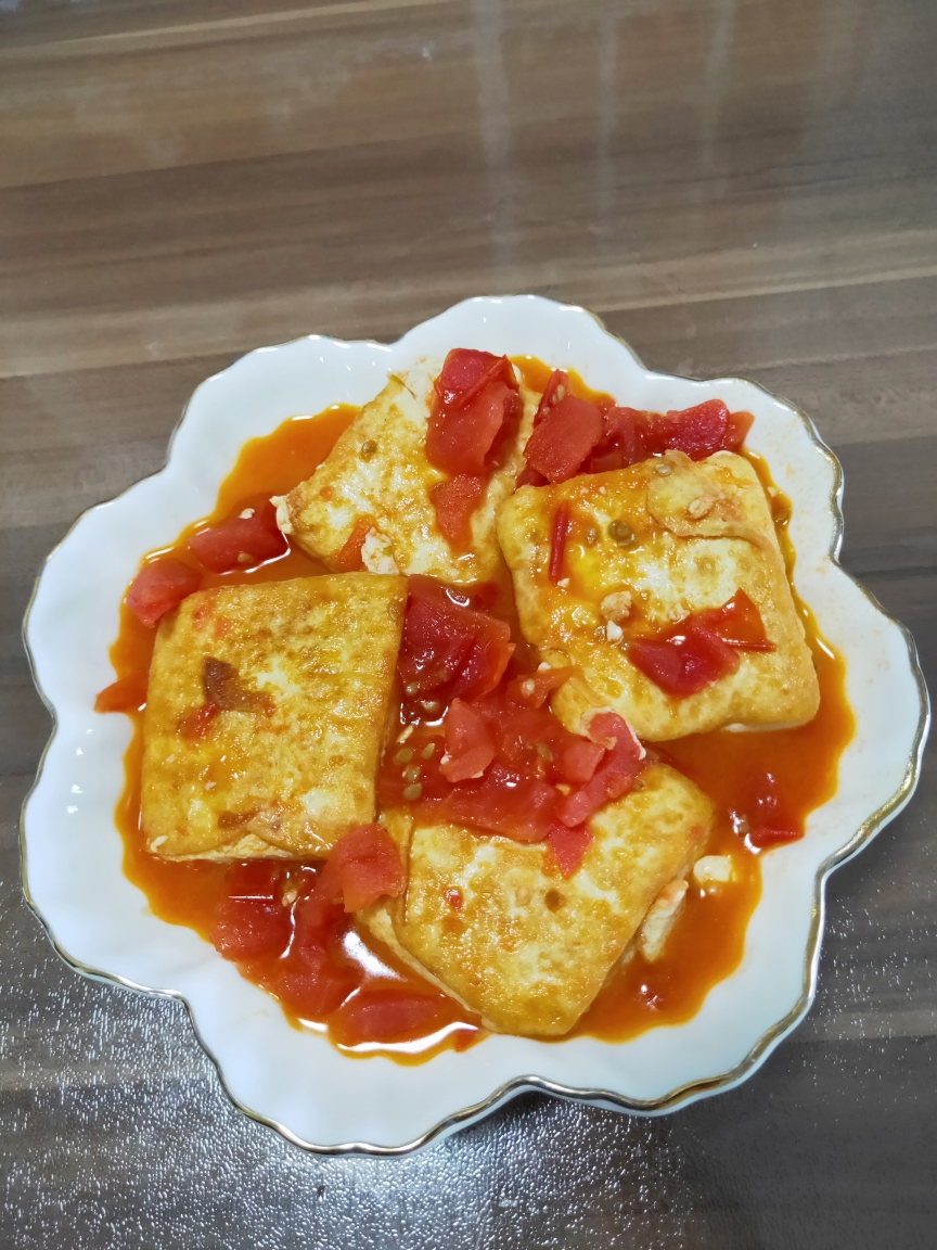 豆腐番茄的做法
