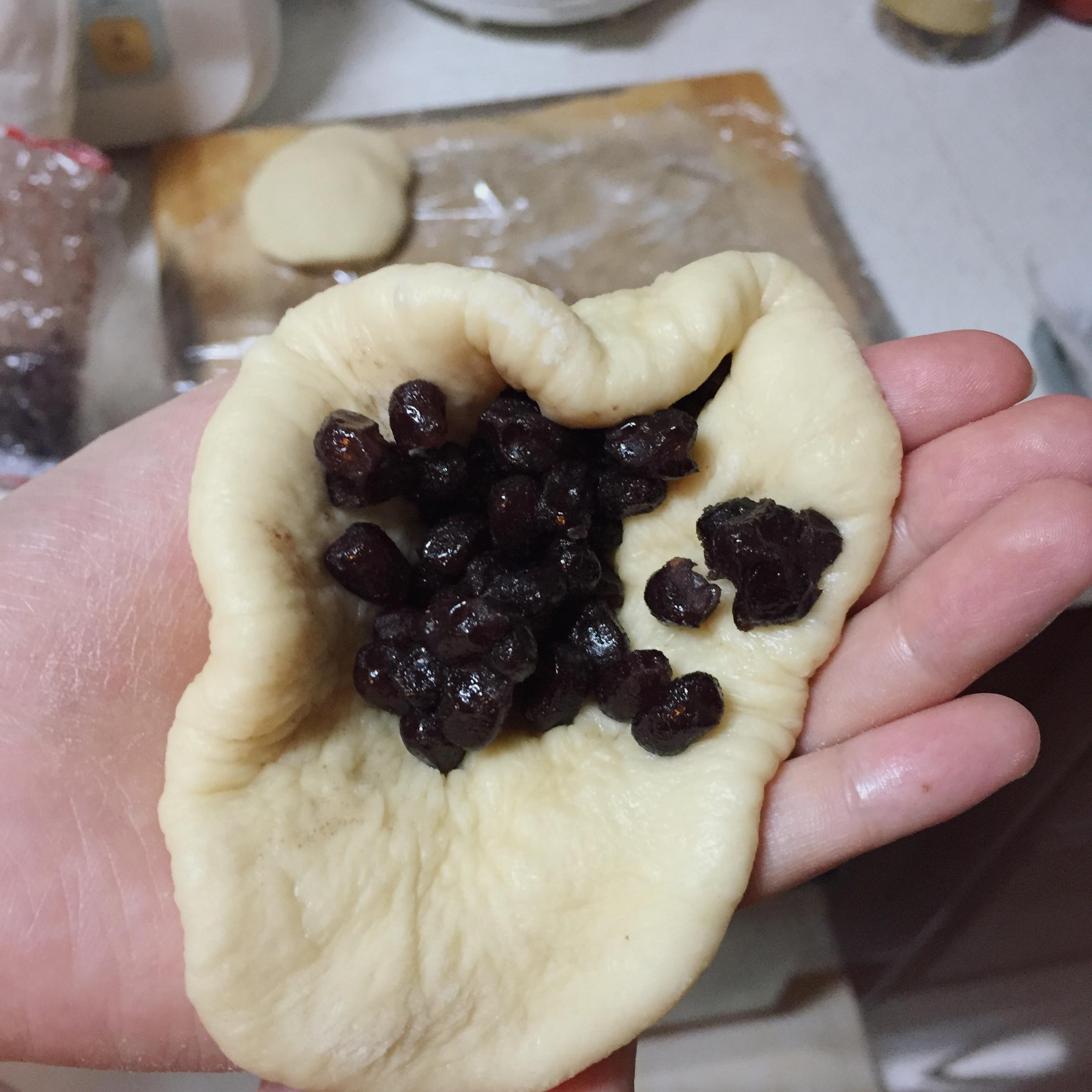 蜜红豆面包（君之烘焙的配方稍微变了点用量）的做法 步骤5