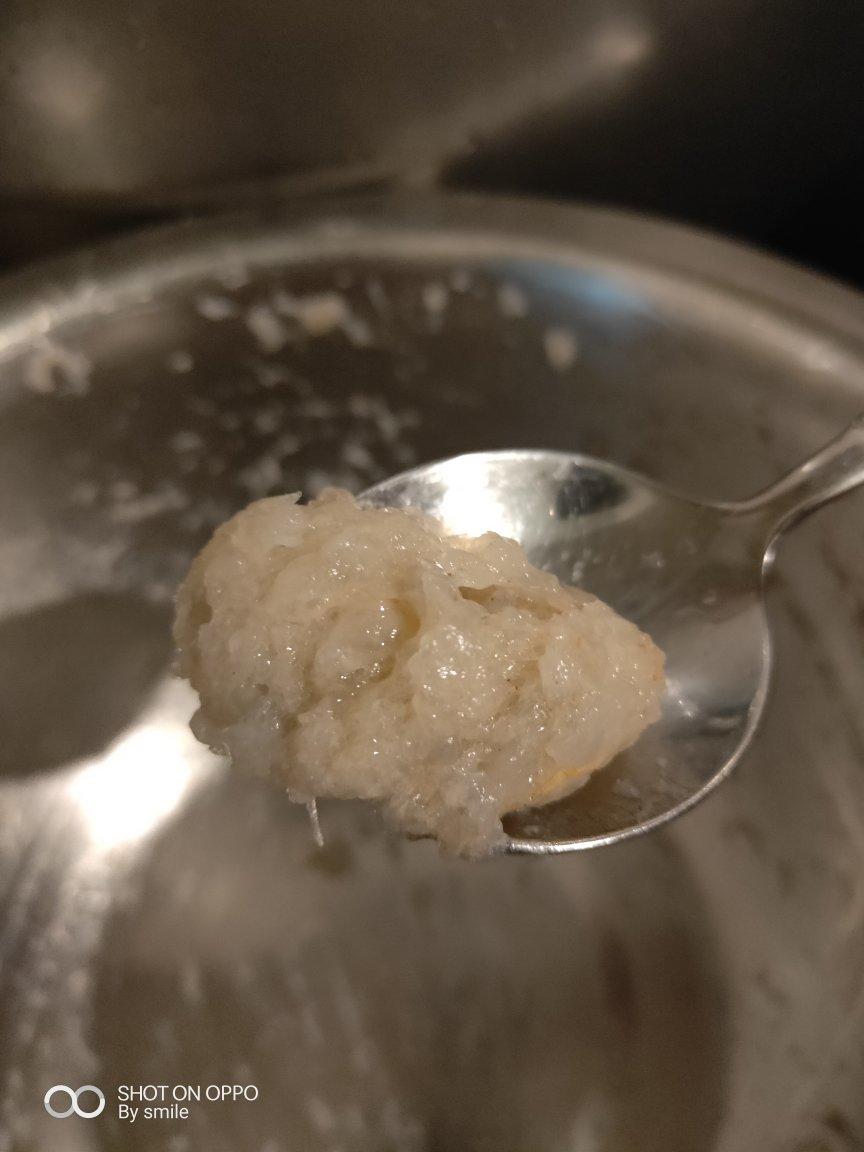 不加粉的Q弹虾滑