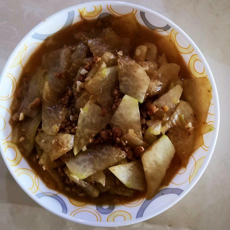 肉末炒冬瓜(超下饭)