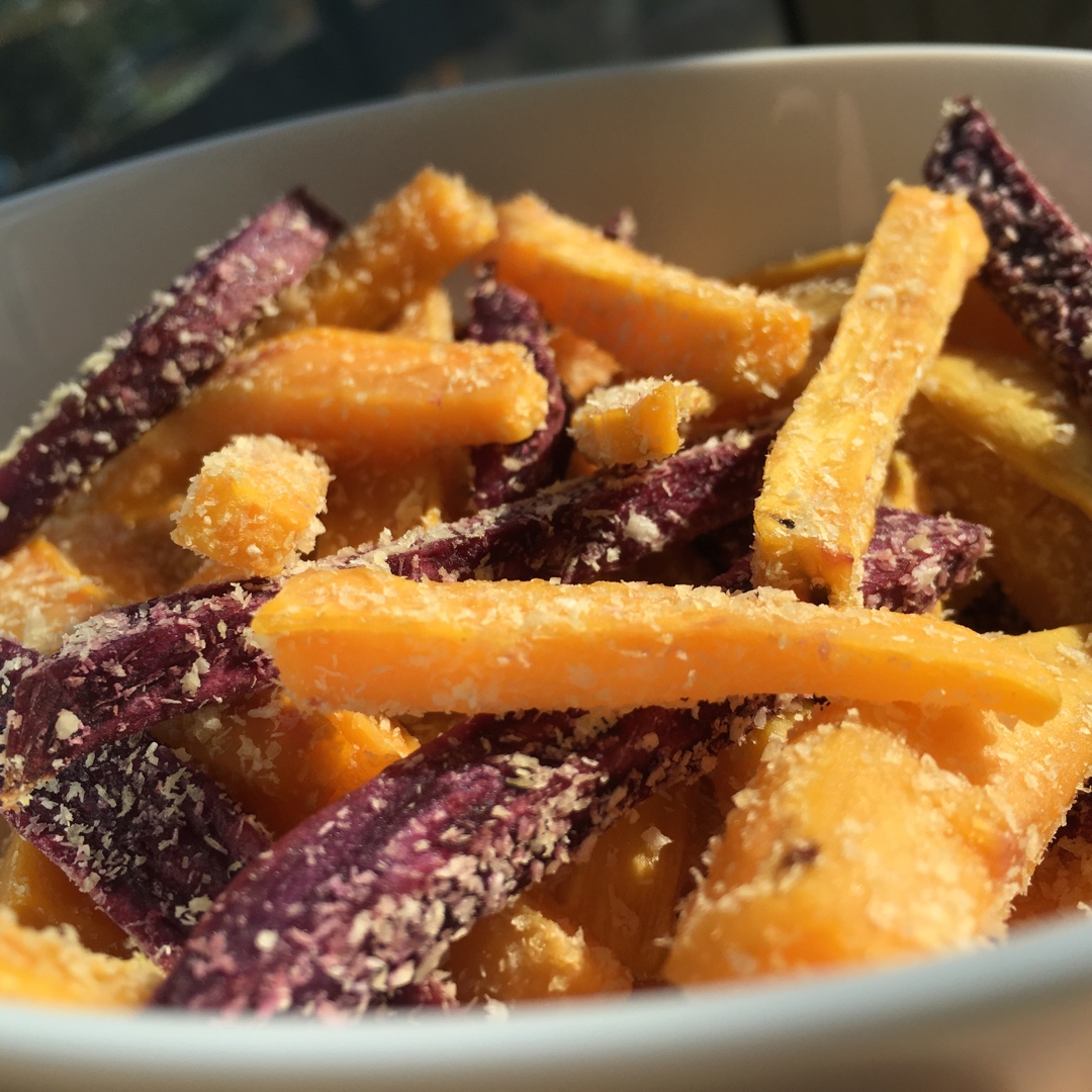 【健身厨男】椰香红薯条