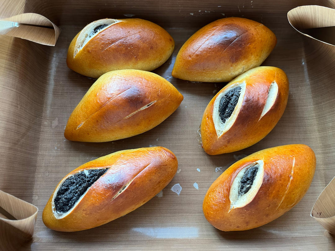 【配方分享】边过马路边“过早” 黑芝麻碱水包