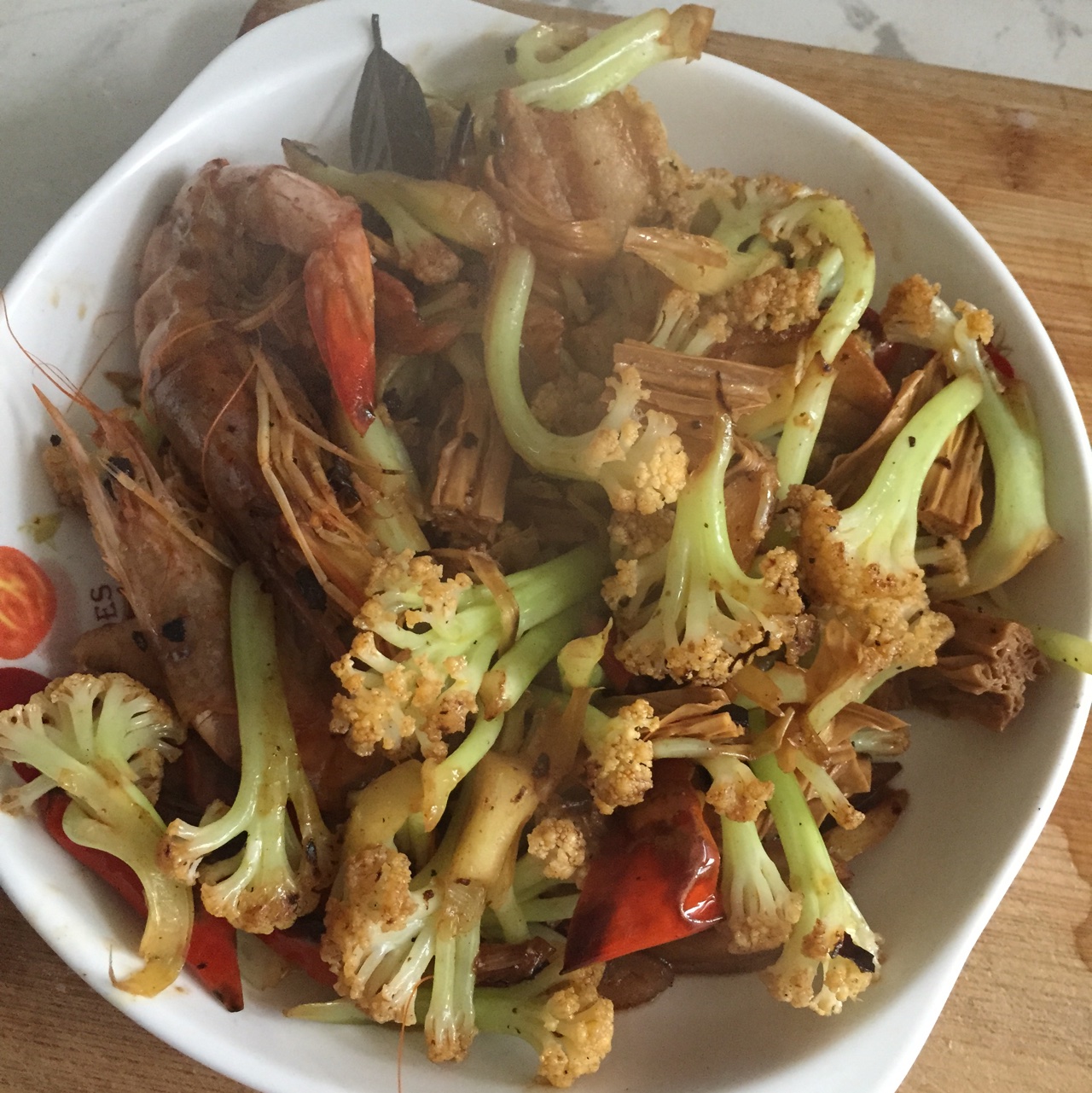 很“浪费”米饭的家常菜之一-------干锅菜花