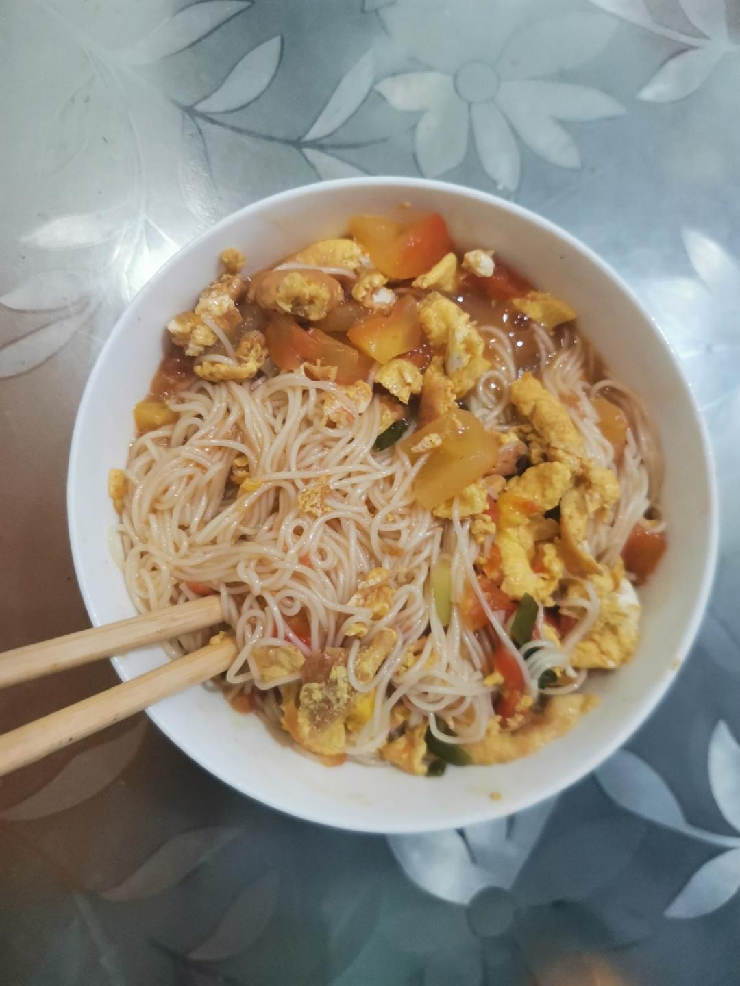 汤都要喝光的西红柿鸡蛋面