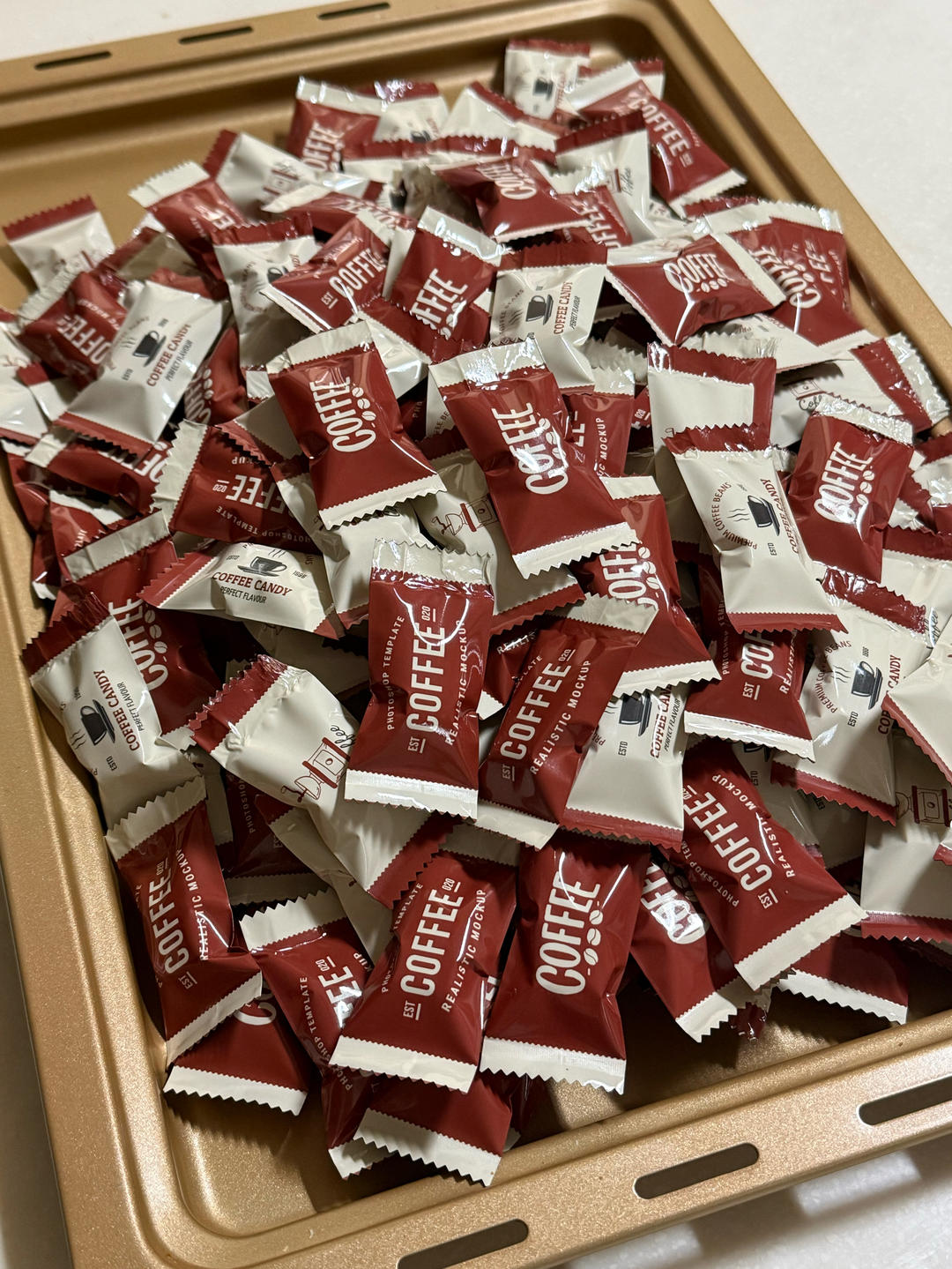 新年零食～咖啡杏仁太妃糖