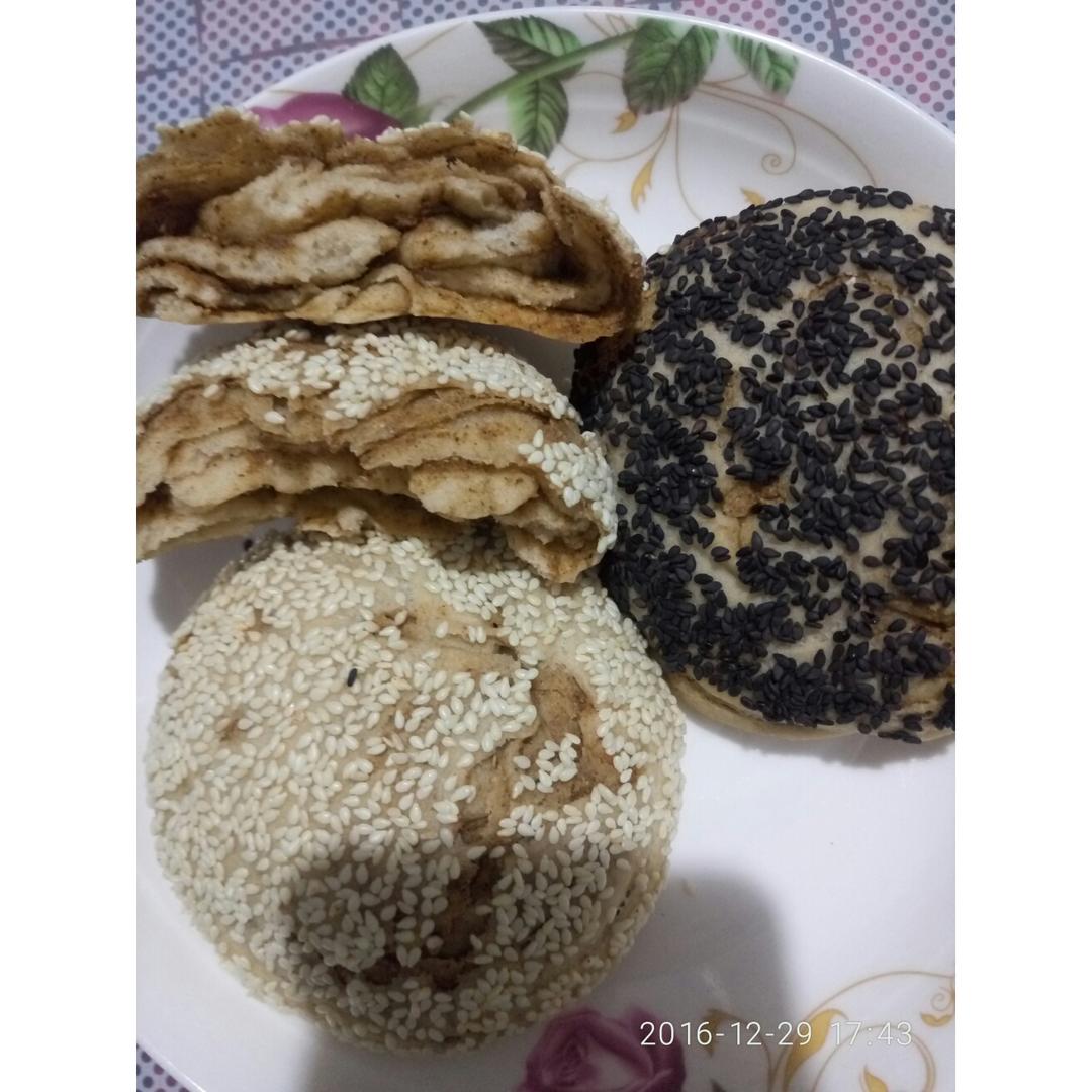 堂妈教你做麻酱烧饼