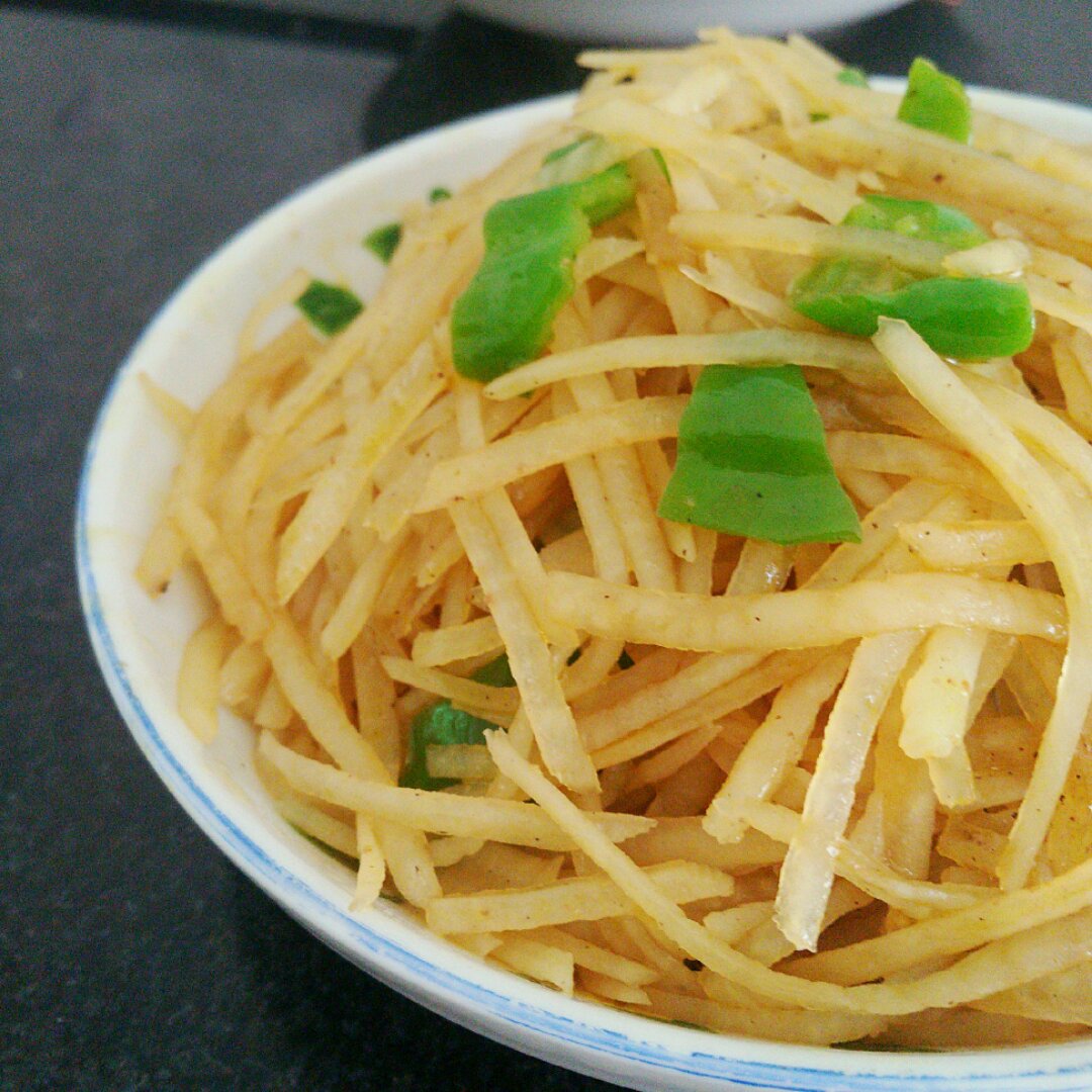 青椒土豆丝