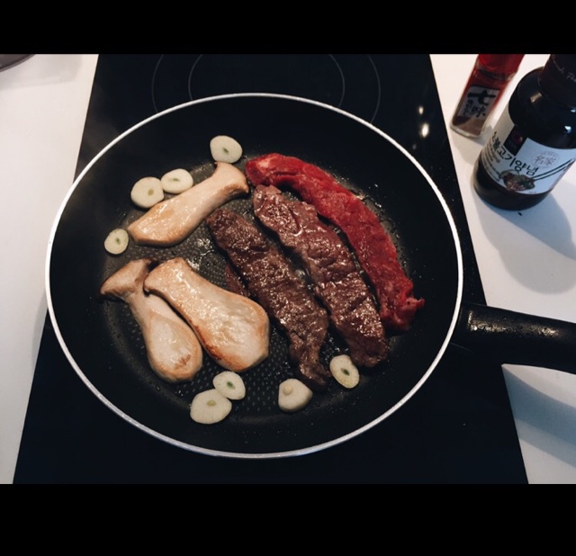 平底锅韩式烤肉