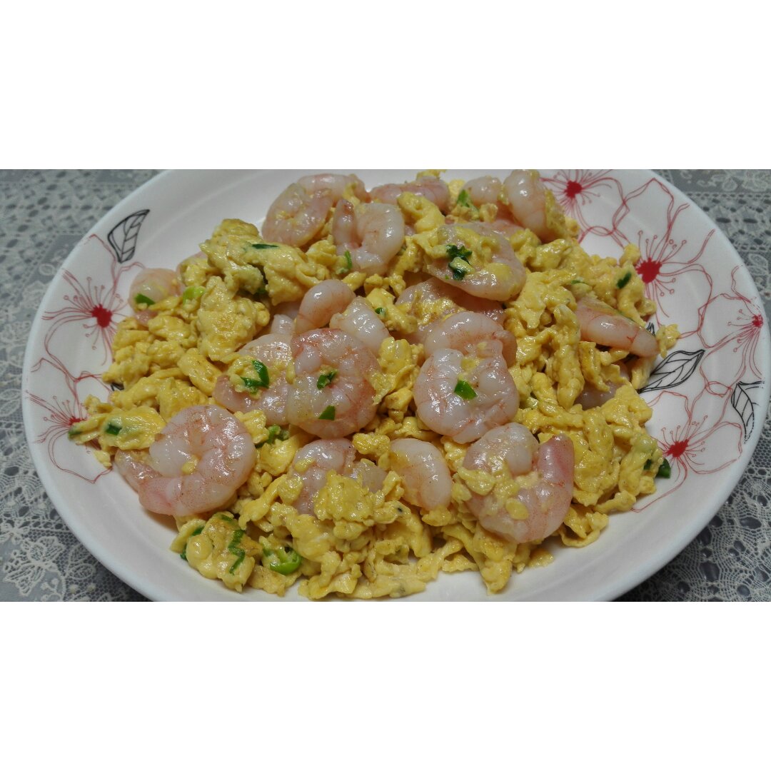 虾仁滑蛋