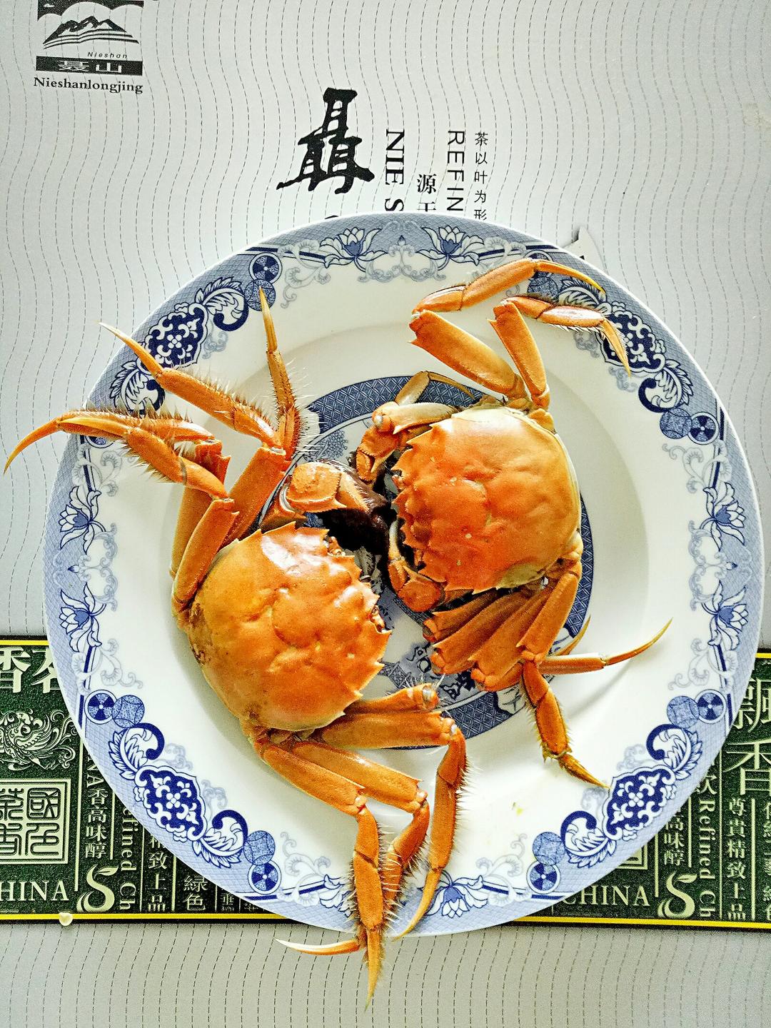 清蒸大闸蟹