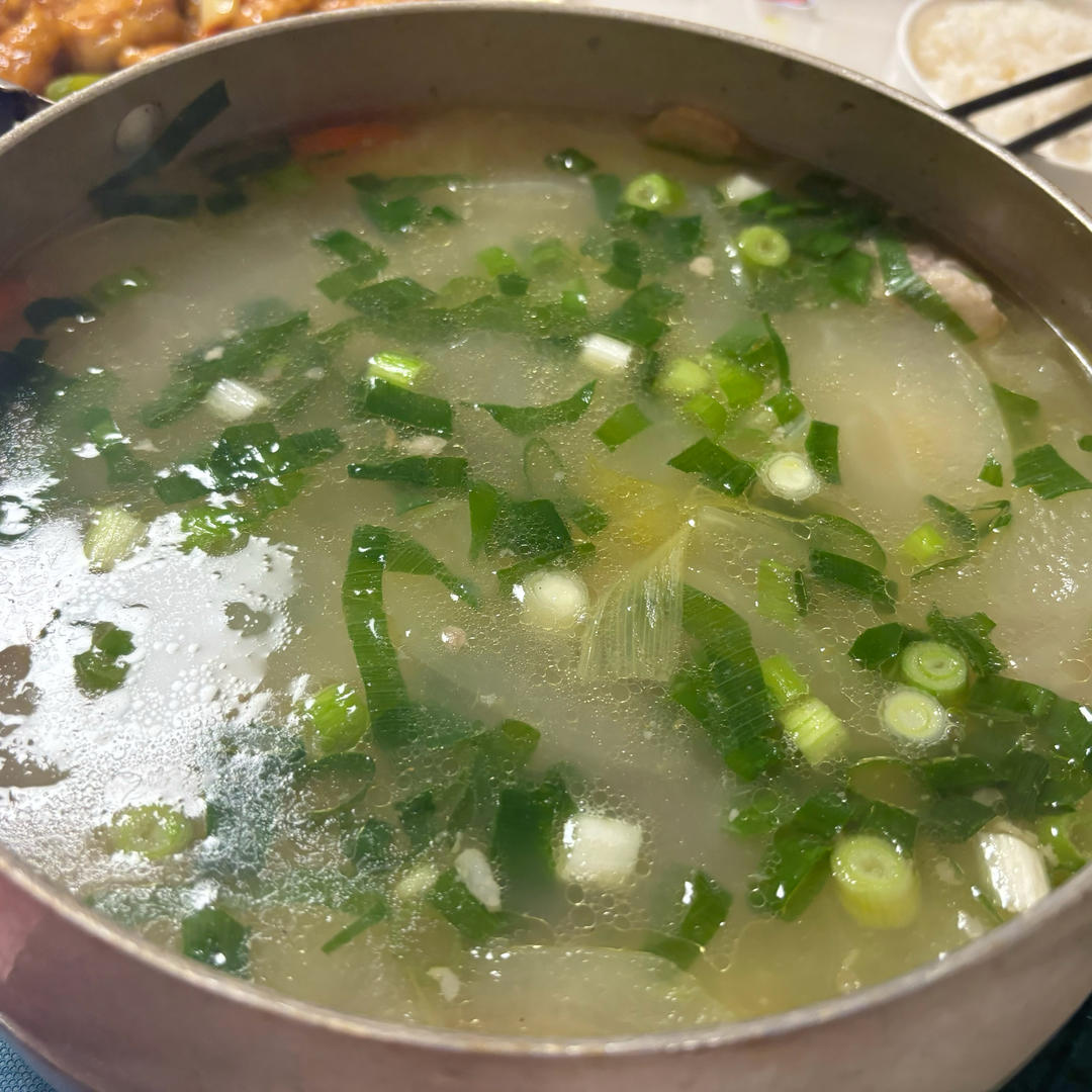 冬瓜排骨汤，夏天的味道