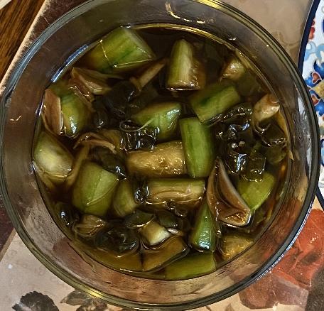 香辣脆爽!开胃又下饭的腌黄瓜