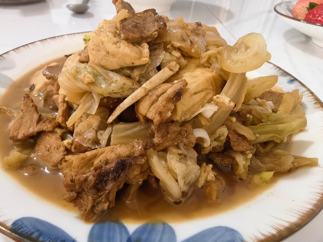 冬季最爱的家常菜！大白菜炖大豆腐或干豆腐