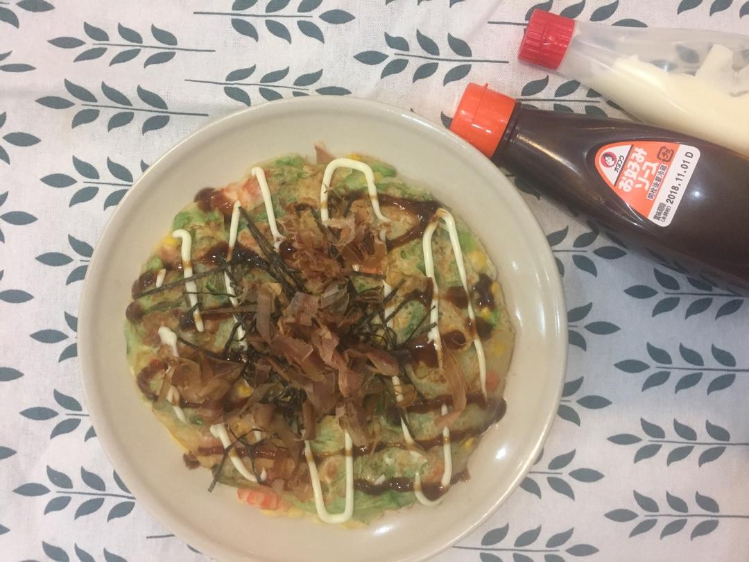 大阪烧 (Okonomiyaki)