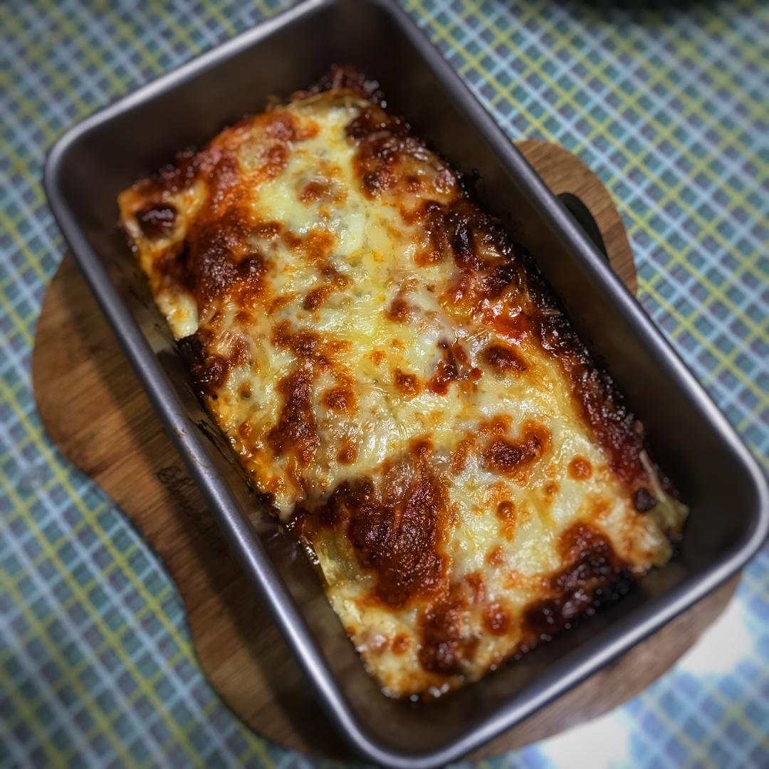 #厨友社第十二期 | 最简单的西餐#千层肉酱意面Lasagne—加菲猫的最爱