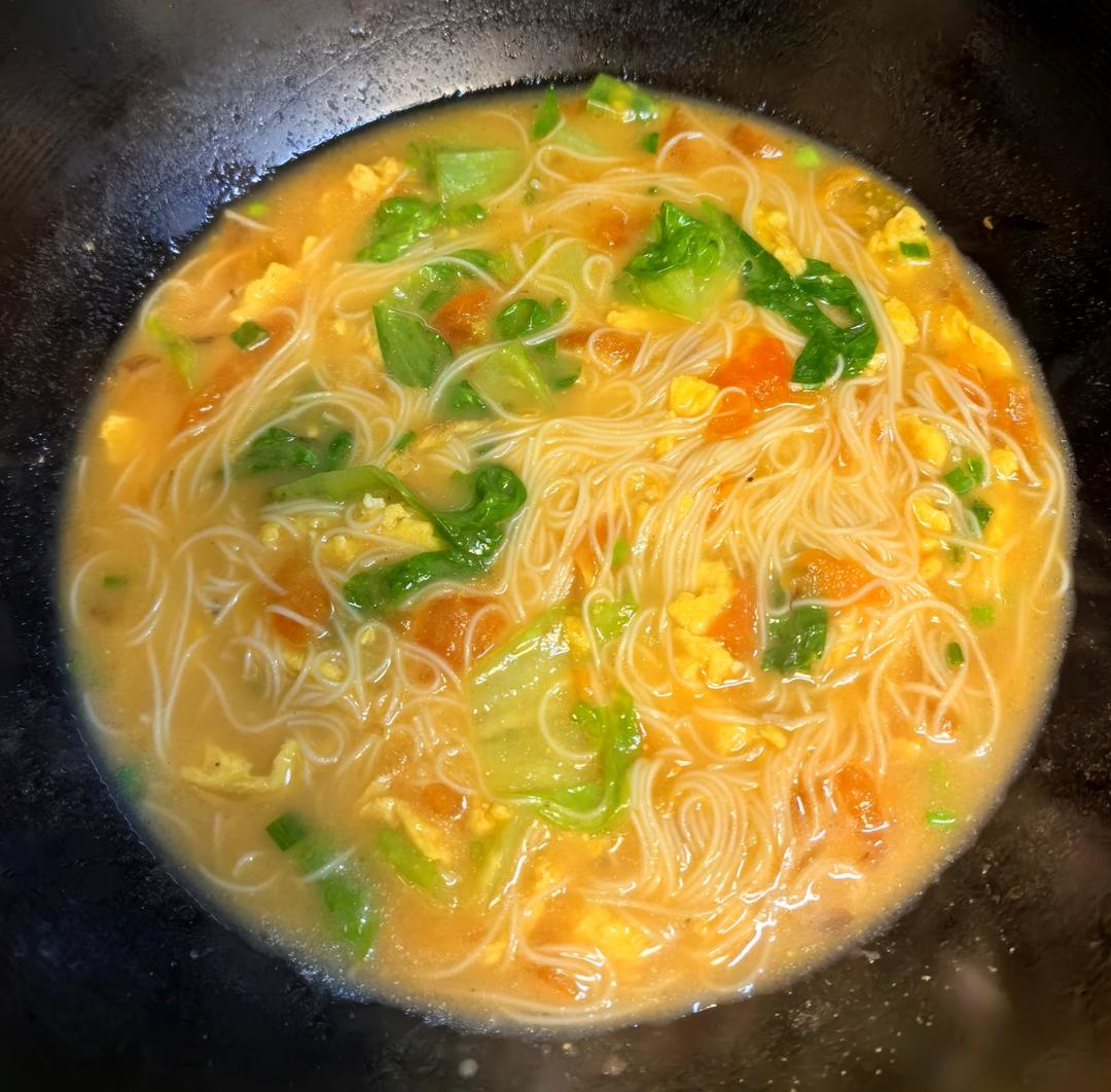 十来分钟做好/番茄鸡蛋面🍜