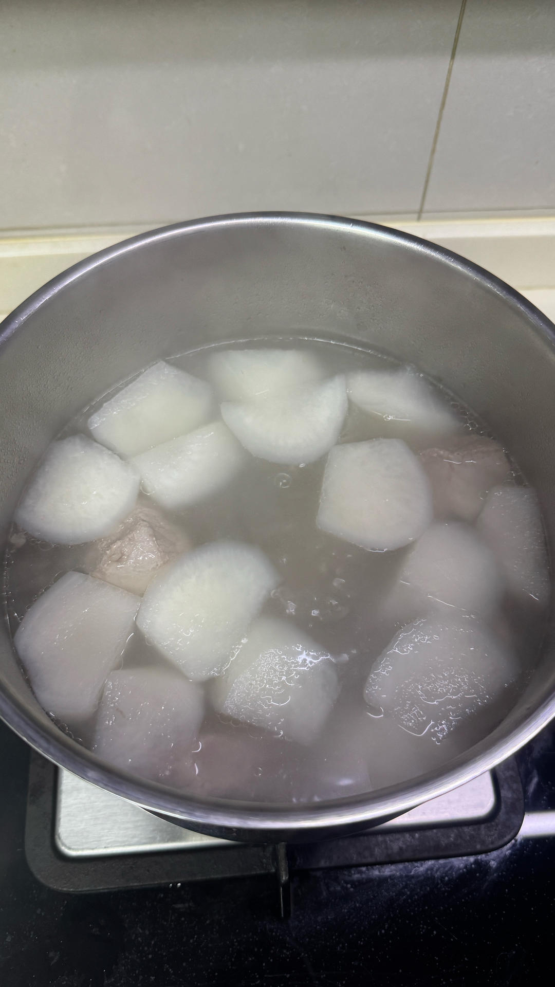 萝卜干贝排骨汤