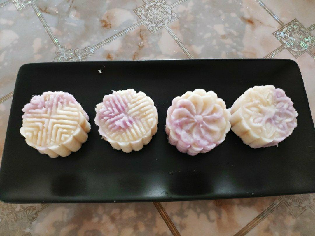 紫薯山药糕