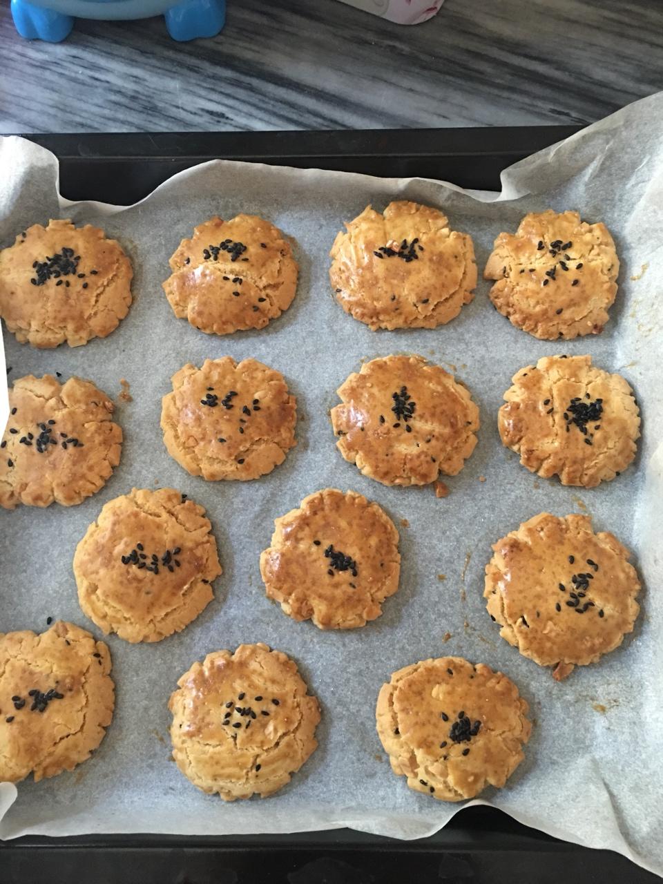 给父母做一份儿时爱吃的“老点心”——桃酥（多动图，孔瑶的食谱）