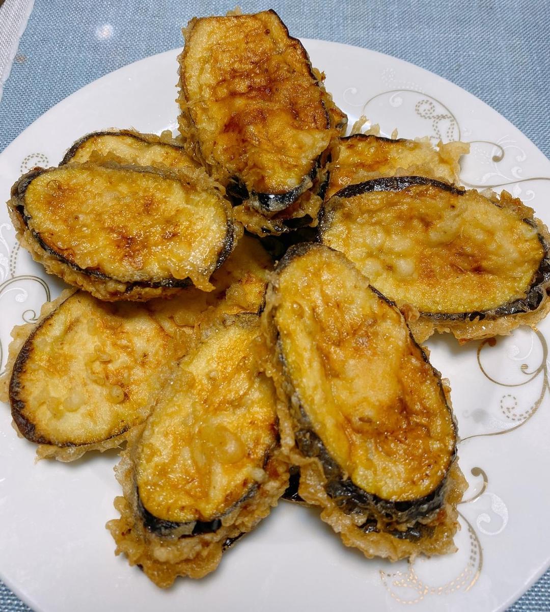 家常主食 炸茄盒 肉馅儿茄子