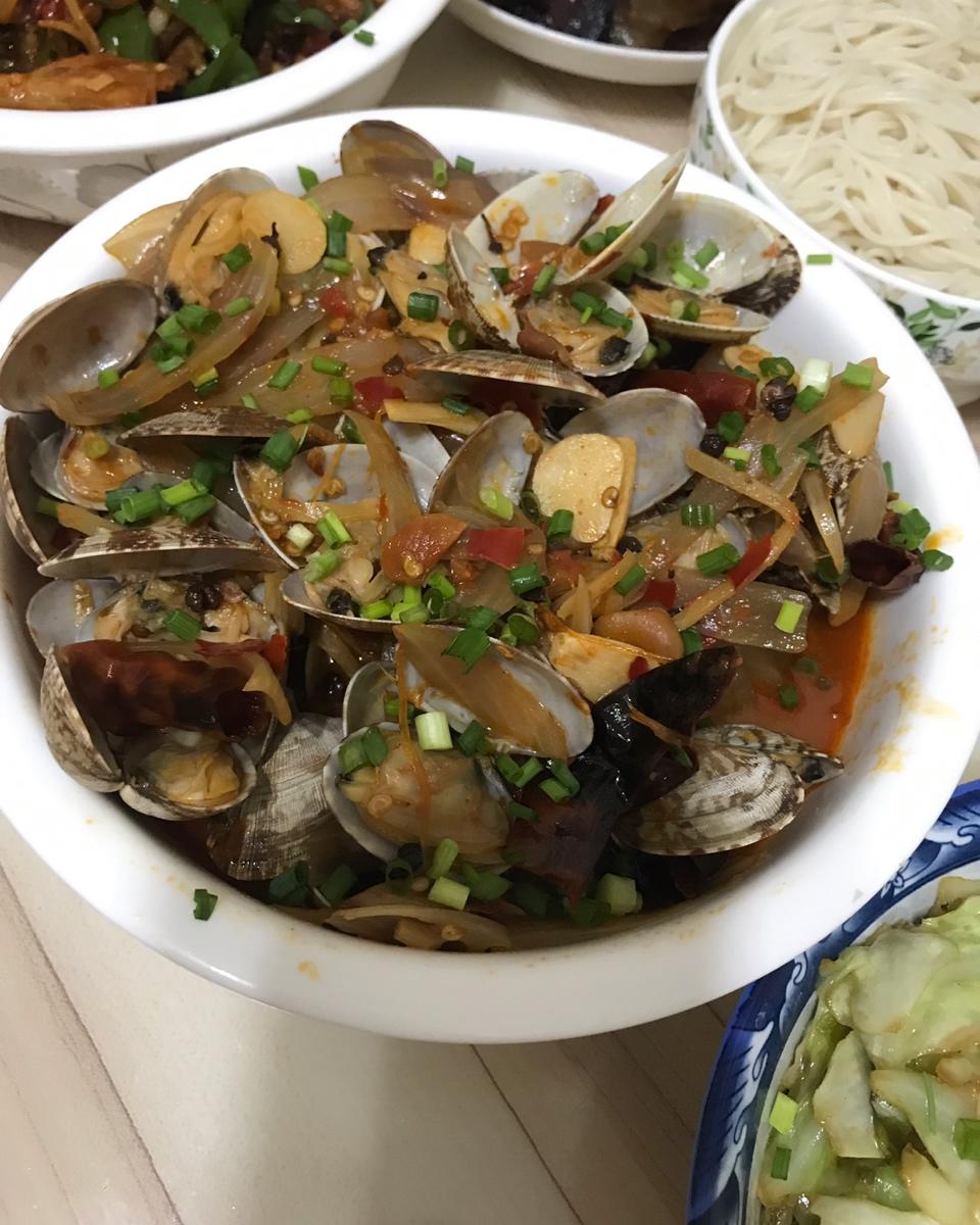 完爆烧烤摊的辣炒蛤蜊