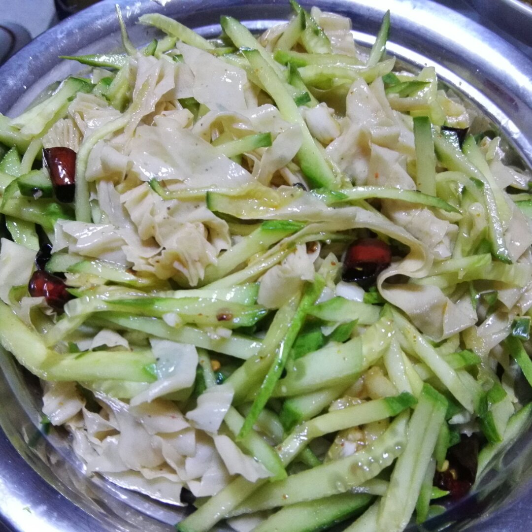 凉拌豆皮