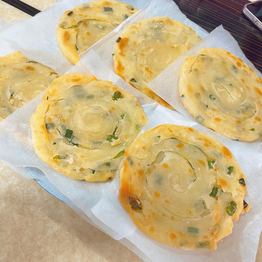 小美版葱油饼（烫面法）