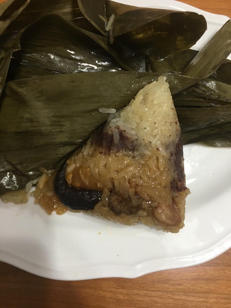 潮式双拼粽子（又咸又甜的粽球）