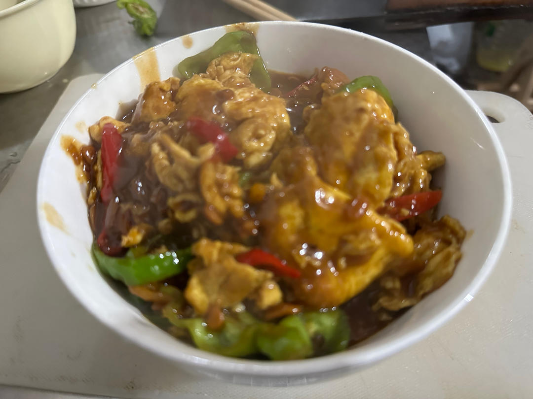 “东北yyds鸡蛋酱”太费米饭了！3步搞定超简单！