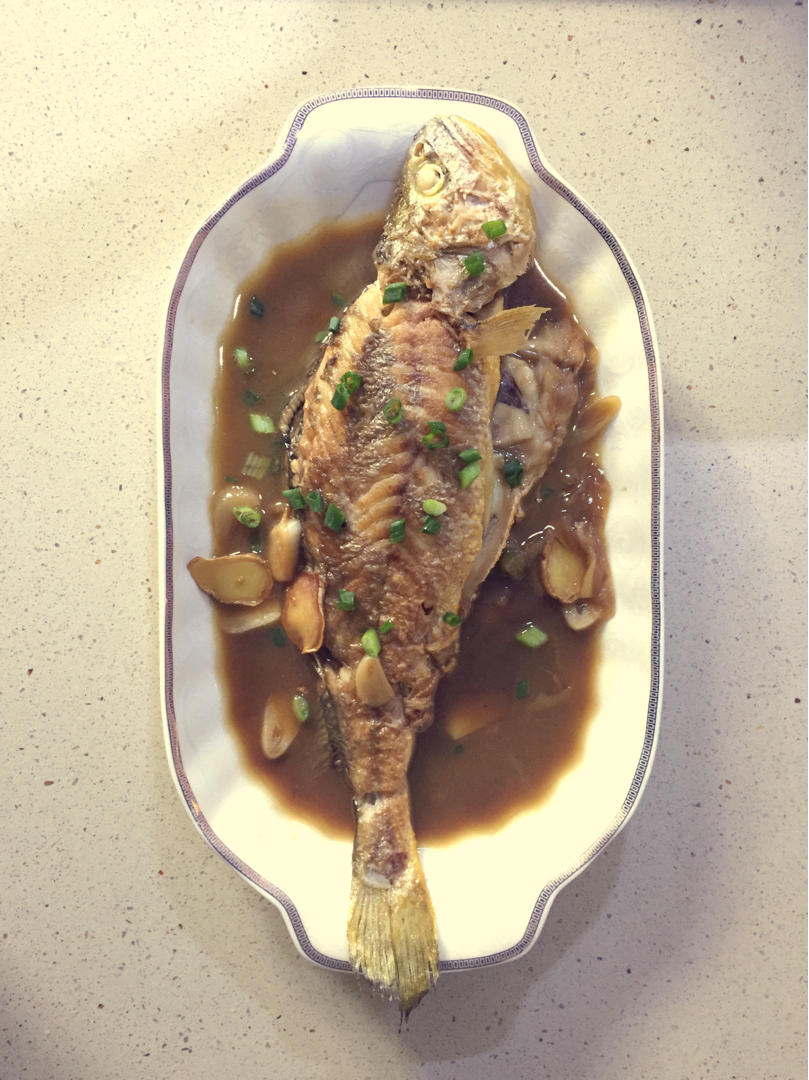 糖醋大黄鱼（任何鱼）-煎鱼不破皮秘诀