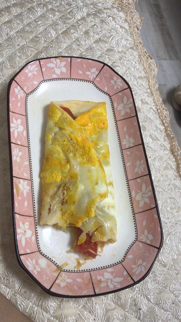 5分钟快手早餐——鸡蛋饼