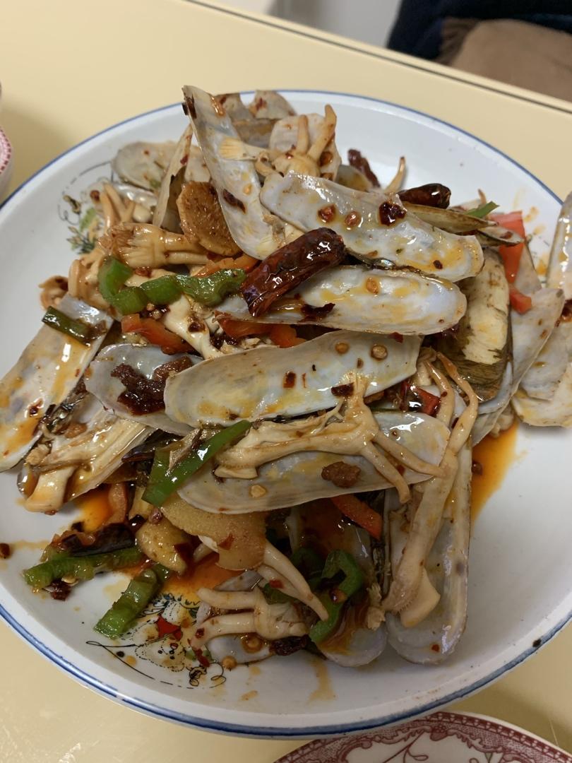 绝味爆炒蛏子（好吃到流泪）