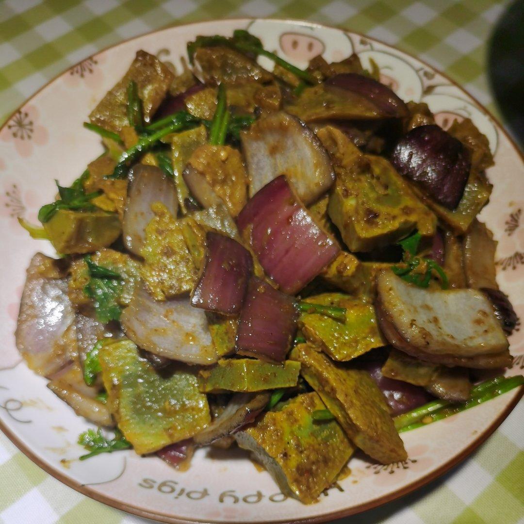 炒实蛋（自制实蛋）