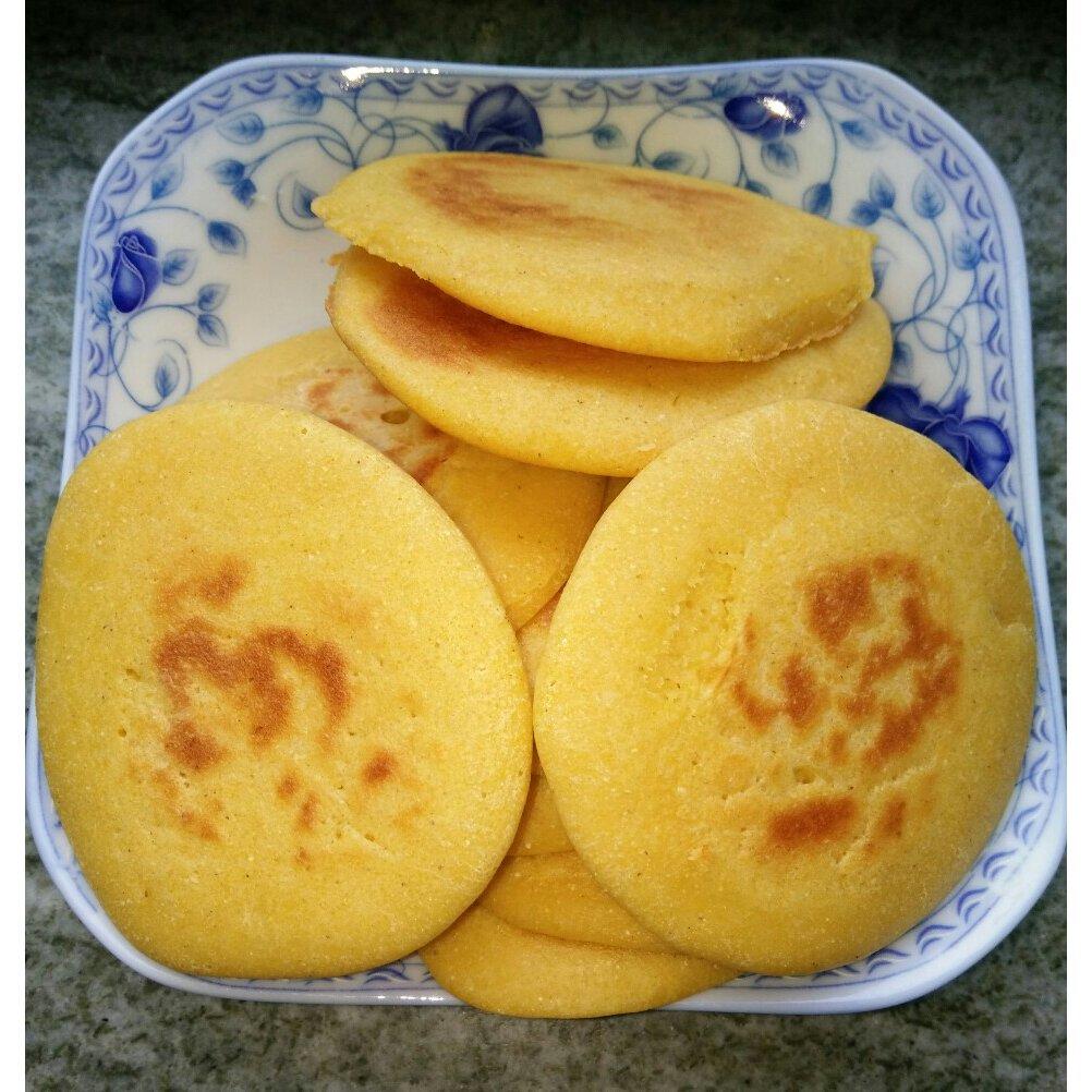 爱在深秋fklb做的无油玉米面饼