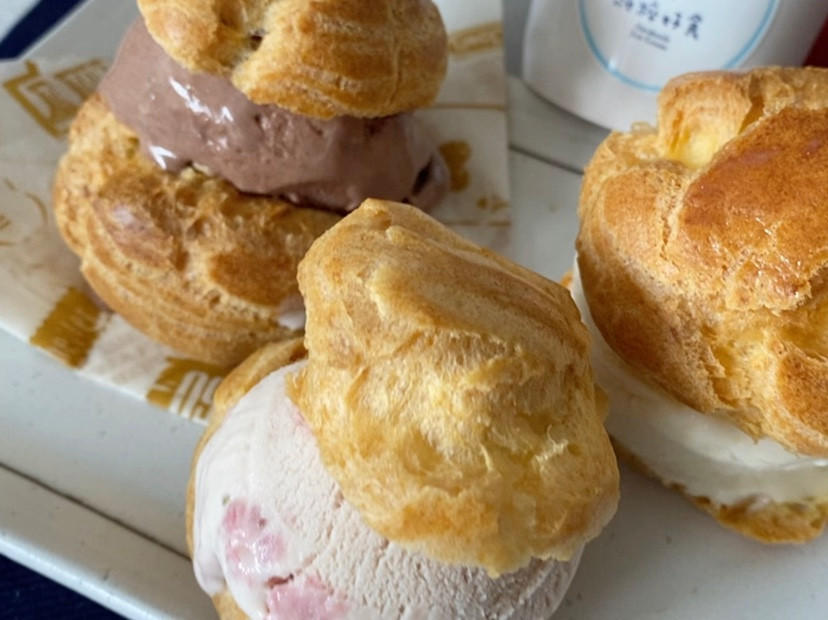 冰淇淋泡芙的做法