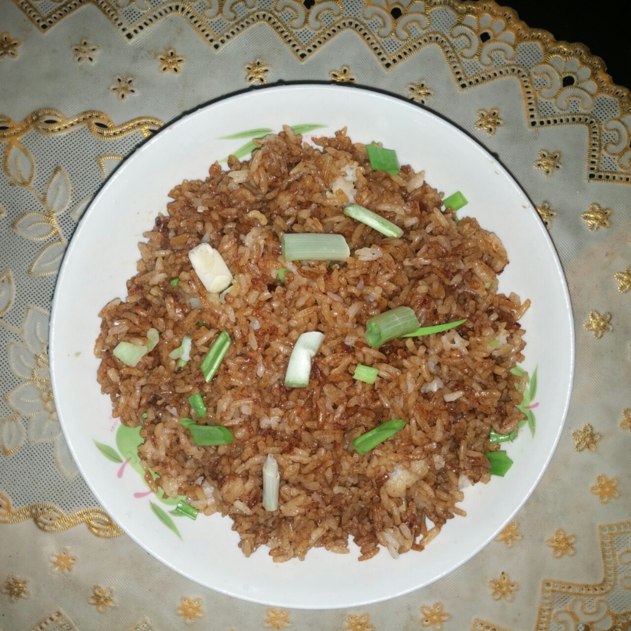 小时候的酱油炒饭