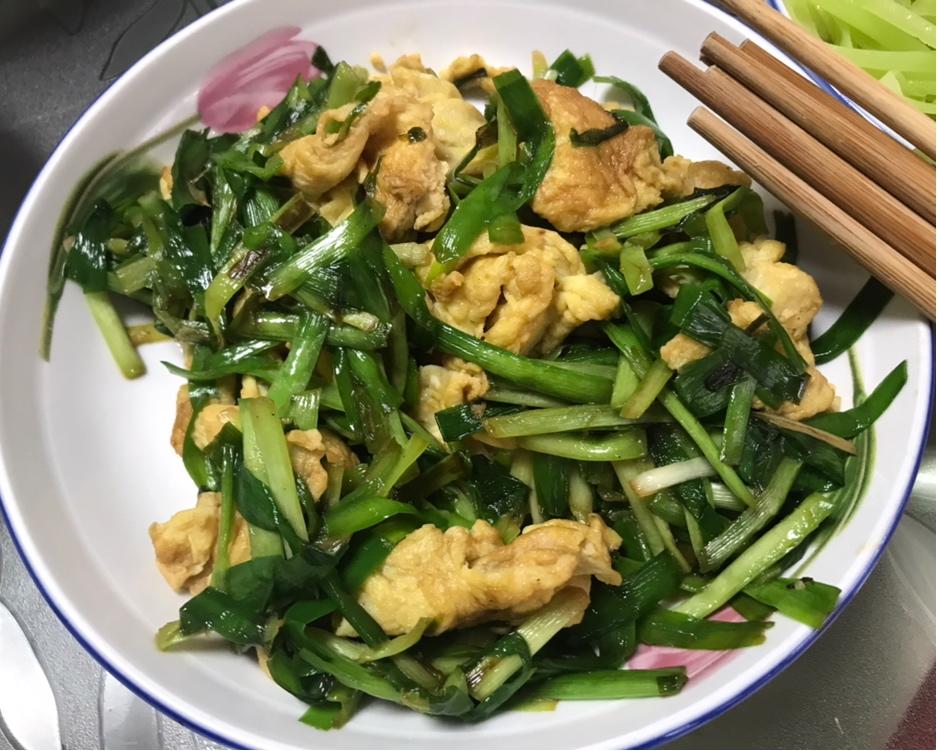 韭菜炒鸡蛋