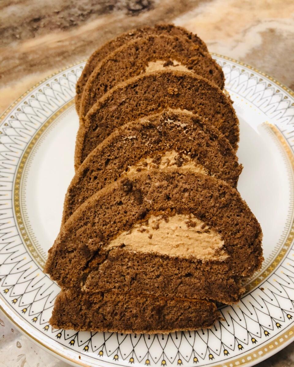 咸摩卡奶油卷/完美毛巾面技巧+回味无穷摩卡配方/烘焙视频蛋糕篇9「中卷」