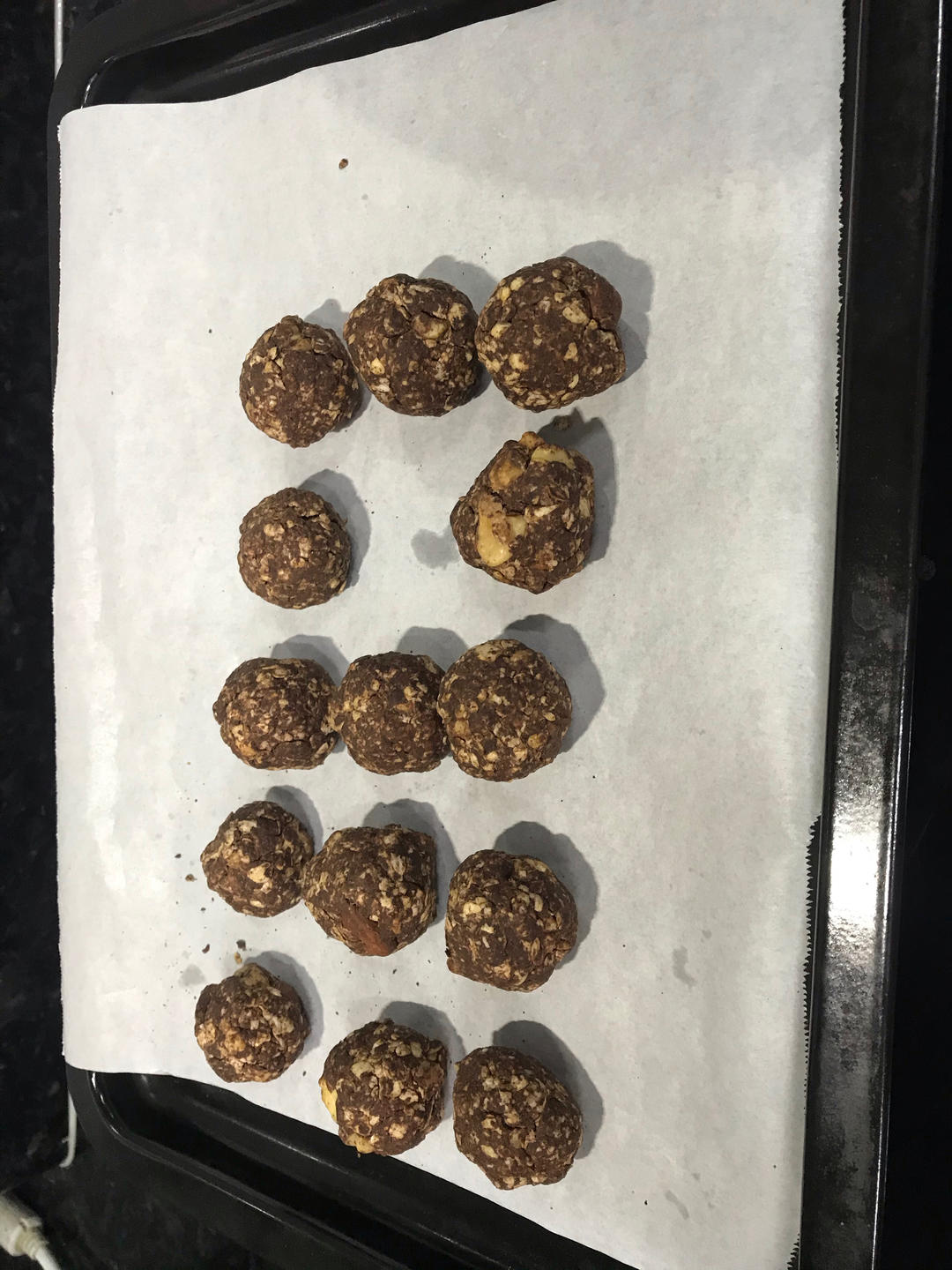 燕麦可可球