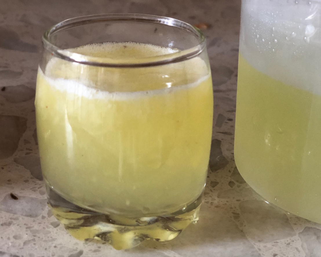 乳清菠萝汁（消耗乳清的方法）的做法